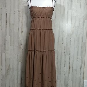 Juicy Couture Brown Maxi Dress